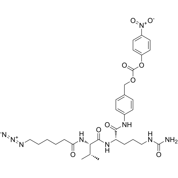6-Azidohexanoyl-Val-Cit-PAB 1613321-02-0